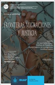 Workshop "Fronteras, migraciones y justicia”