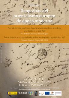 Seminario "Geografías del orientalismo europeo del s. XVII"