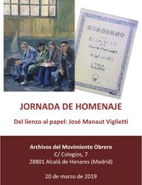 Jornada de homenaje "Del lienzo al papel: José Manaut Viglietti"