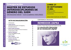 Conferencia "La revolución feminista en la revolución digital"