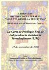 I Jornadas Histórico Culturales "Augusta Gemella Tuccitana"
