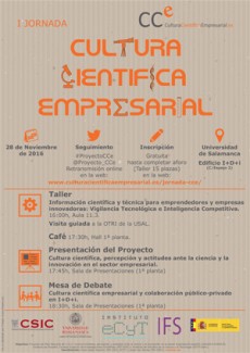 I Jornada "Cultura Científica Empresarial"