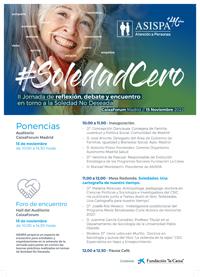 #Soledad Cero. II Jornada de reflexión, debate y encuentro en torno a la Soledad No Deseada