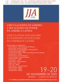 Jornadas de los Jóvenes Americanistas 2020 "Circulación de saberes y relaciones de poder en América Latina"