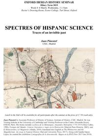 Conferencia "Spectres of Hispanic Science. Traces of an invisible past"