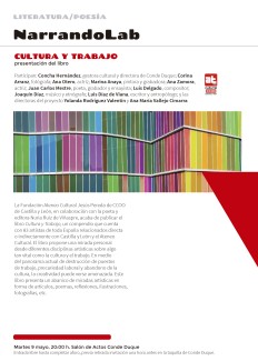 Presentación del Libro: "Cultura y Trabajo"