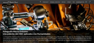 Fotografía Macro Extremo: Una patente del CSIC aplicada a las humanidades