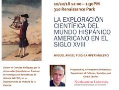 Conferencia "La exploración científica del mundo hispánico americano del siglo XVIII"