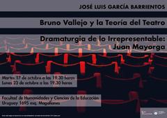 Conferencia: "Dramaturgia de lo Irrepresentable: Juan Mayorga"