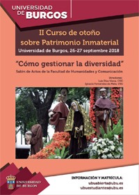 II Curso de otoño sobre Patrimonio Inmaterial