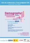 Ciclo de Conferencias en el marco del curso "Demography Today"