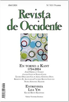 Presentación del nº 515 de la Revista de Occidente: «En torno a Kant. 1724-2024»