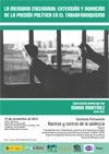 Cartel del seminario Seminario permanente 'Rastros y Rostros de la Violencia': "La Memoria Encerrada: Extensión y Duración de la Prisión Política en el Tardofranquismo"