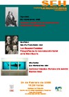 Cartel del seminario Seminario de Epistemología Histórica