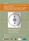 Ciclo de conferencias 'Seminario de Estudios Judíos': "Behind a Best Seller: Kabbalah, Science, and Loving One’s Neighbor in Pinhas Hurwitz’s Sefer ha‐Brit (1797)"