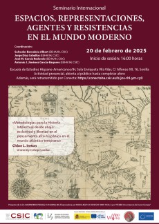 Seminario «Espacios, representaciones, agentes y resistencias en el mundo moderno» Seminario «Espacios, representaciones, agentes y resistencias en el mundo moderno»