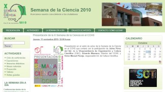 X Semana de la Ciencia en el CCHS