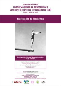 Curso de posgrado «Filosofías desde la Resistencia II - Seminario de Jóvenes Investigadores (SIJI)»: "Expresiones de resistencia"