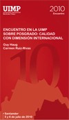 Encuentro en la UIMP sobre posgrado: calidad con dimensión internacional