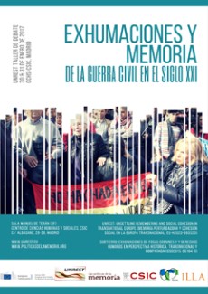 UNREST Taller de debate "Exhumaciones y memoria de la Guerra Civil en el siglo XXI"