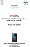 Seminario Abierto del Grupo de Estudios Árabes «Trabajos en curso»: "Étude de deux coutumiers de la région de Safi (Maroc, début du XVIe siècle)"