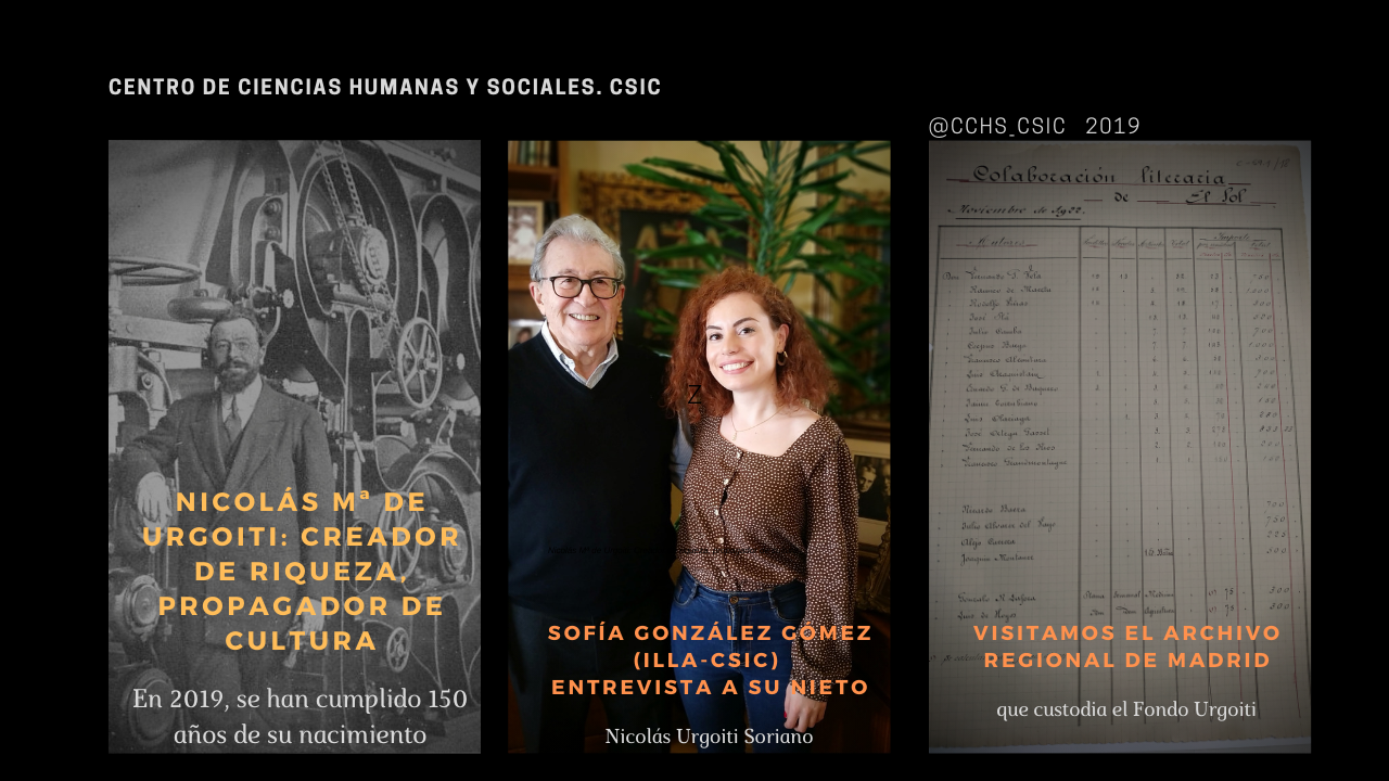 Nicolás Mª de Urgoiti: Creador de riqueza, propagador de cultura Nicolás Mª de Urgoiti: Creador de riqueza, propagador de cultura