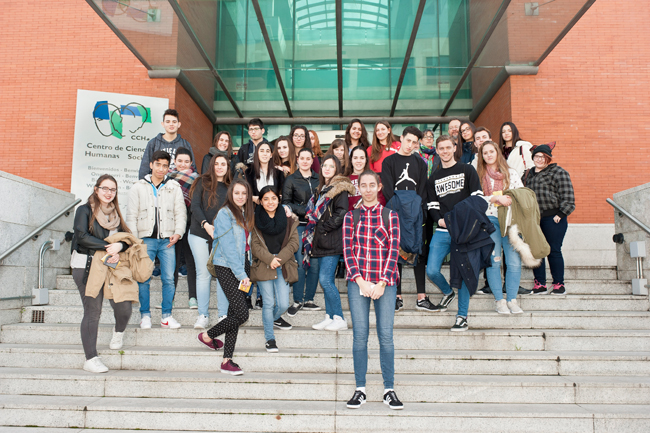 Alumnos del IES Las Salinas de Seseña