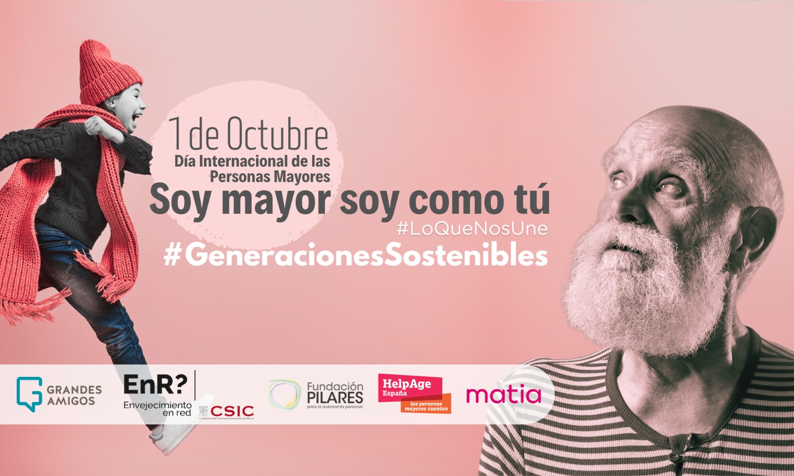 #SoyMayorSoyComo reivindica con el apoyo del CCHS el diálogo intergeneracional para lograr un futuro sostenible